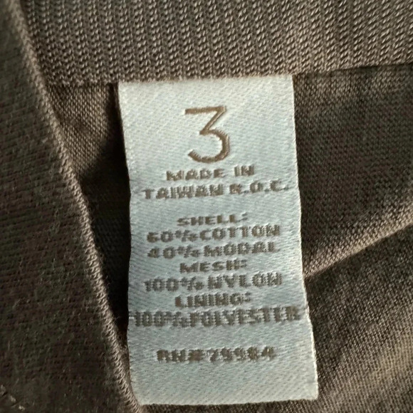 Chico’s Shimmer Glimmer Tank Taupe round neck size 3 - Picture 8 of 8